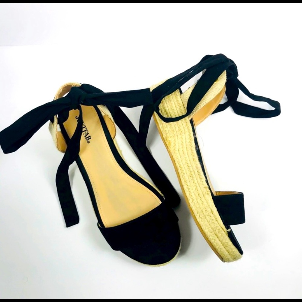 Espadrille Tie-Up Sandals